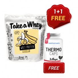 PROMO 1+1 FREE TAKE A WHEY 907 g + Thermo Caps | Thermogenic Fat Burner for Women