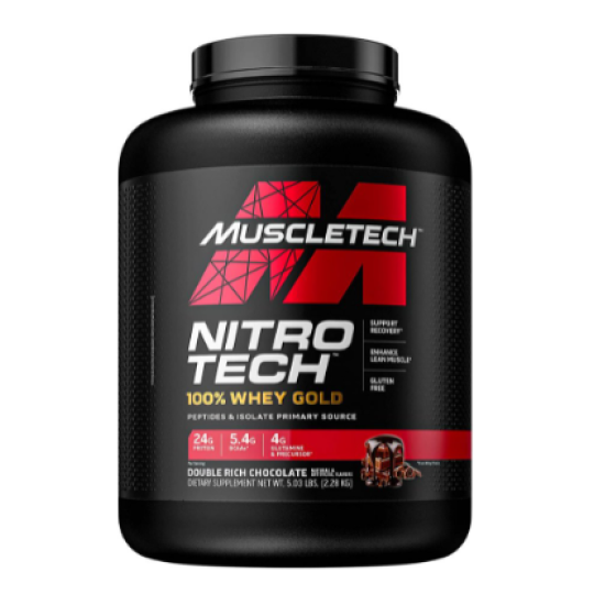 MUSCLETECH - NITROTECH PERFORMANCE WHEY GOLD - 5 LBS на супер цена