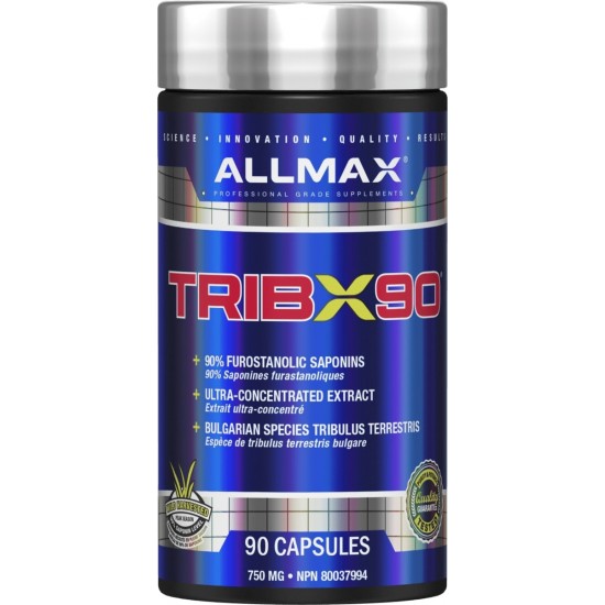 Allmax nutrition TRIBX 90 / 90 капсули - 90 дози / Трибулус-Терестрис на супер цена