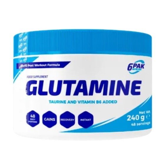 6 PAK Nutrition Glutamine Pure 48 дози на супер цена