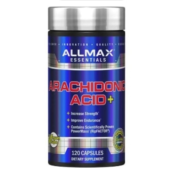 AllMax Nutrition Arachidonic Acid+ 1600 мг / 120 капсули на супер цена