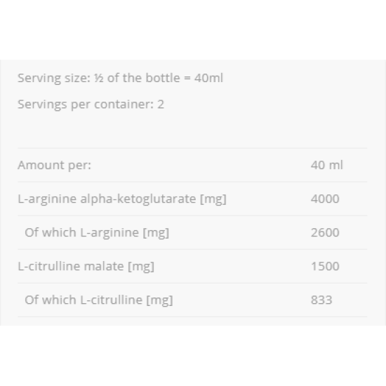 Allnutrition AAKG Shock 80 мл на супер цена