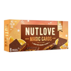 Allnutrition NutLove Magic Cards - Choco Orange - Диетичен Десерт Allnutrition NutLove Magic Cards - Choco Orange - Диетичен Десерт