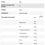 Allnutrition FitProtein Shake / 500 gr  на супер цена