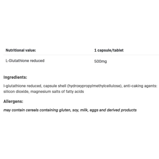 AllNutrition L-Glutathione 100 капсули на изгодни цени AllNutrition L-Glutathione 100 капсули на супер цена