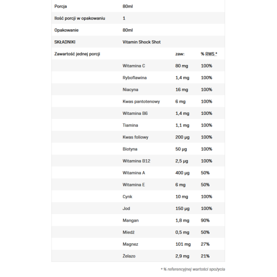 Allnutrition Vitamin Shock 12x80 мл на супер цена