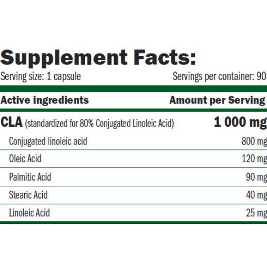 Amix Nutrition GreenDay CLA 1000 / 90 гел капсули на супер цена