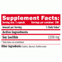 Amix Nutrition Lecithin 1200 мг / 100 гел капсули на супер цена
