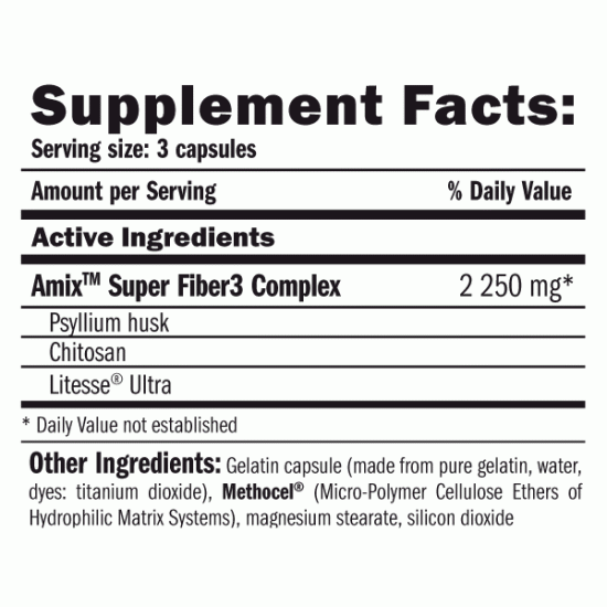 Amix Nutrition Super Fiber3 Plus 90 капсули на супер цена