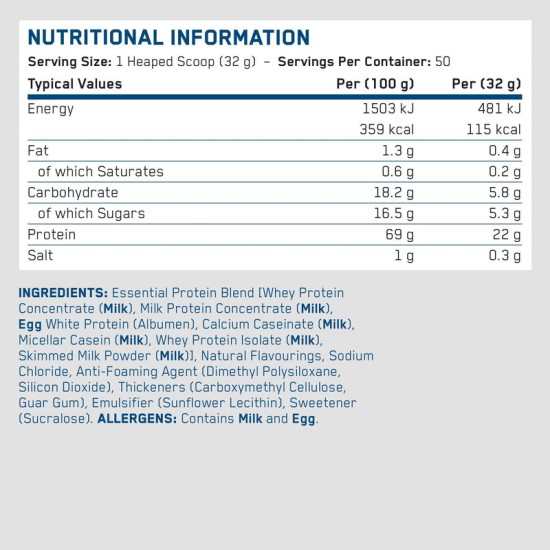 Applied Nutrition Essential Protein | 6 Types of Protein Blend на супер цена