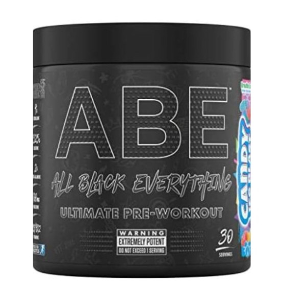 Applied Nutrition ABE - All Black Everything | Ultimate Pre-Workout Candy Ice Blast 315 гр / 30 дози на супер цена