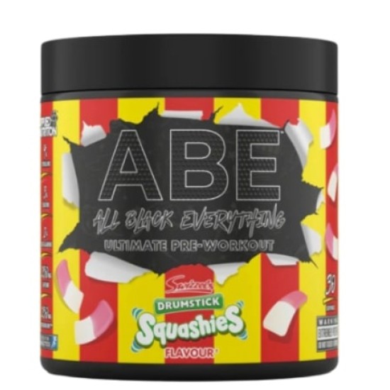 Applied Nutrition ABE - All Black Everything | Ultimate Pre-Workout Swizzels Drumstick Squashies 315 гр / 30 дози на супер цена