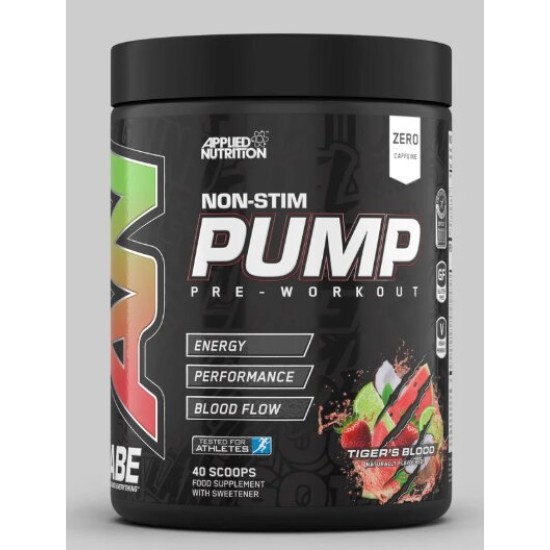 Applied Nutrition ABE - All Black Everything | Pump Stim Free 500 гр / 40/20 дози на супер цена