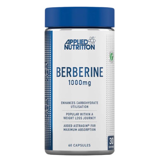 Applied Nutrition Berberine 1000 мг with AstraGin 60 капсули на изгодни цени Applied Nutrition Berberine 1000 мг with AstraGin 60 капсули на супер цена