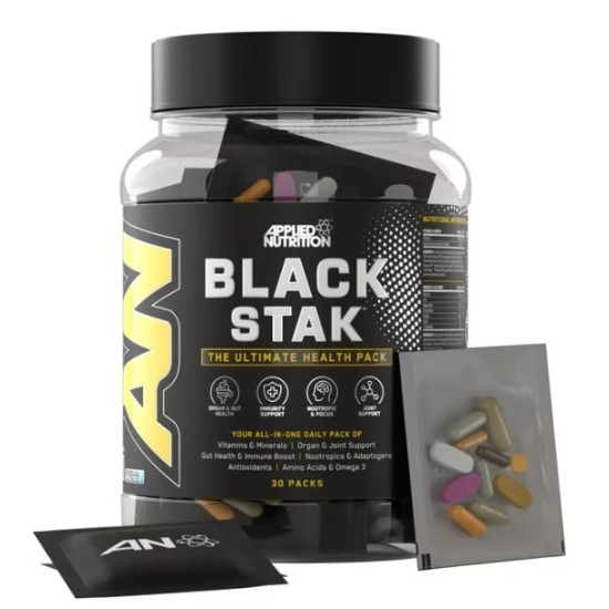 Applied Nutrition Black Stak - The Ultimate Health Pack 30 пакета на супер цена