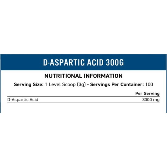 Applied Nutrition D-Aspartic Acid Powder 3000 мг / 300 гр на супер цена