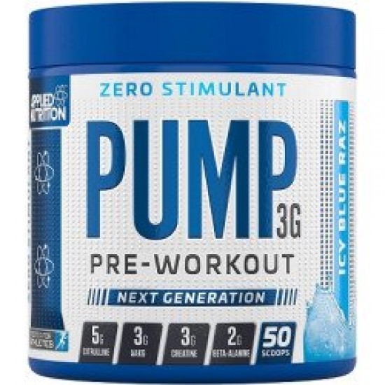 Applied Nutrition Pump Zero Stimulant 375 гр / 25 дози на супер цена