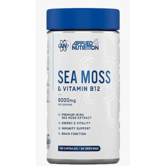 Applied Nutrition Sea Moss & Vitamin B12 120 капсули на супер цена