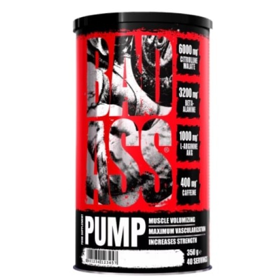 Bad Ass PUMP | Complete Pre-Workout Formula 350 гр на супер цена