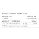 Battery Nutrition Zinc /  90 таблетки на супер цена