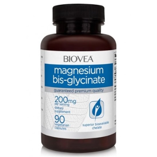BIOVEA Magnesium BisGlycinate 200 мг / 90 капсули на супер цена