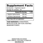 Biovea L-Arginine, L-Ornithine 750mg - Аргинин + Орнитин - 100 caps на изгодни цени Biovea L-Arginine, L-Ornithine 750mg - Аргинин + Орнитин - 100 caps на супер цена