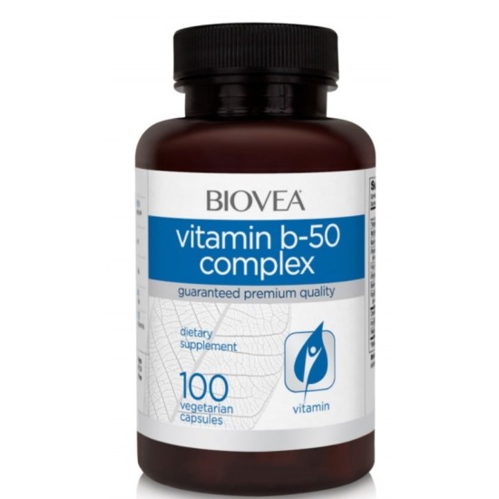 Biovea Vitamin B-50 100 капсули на супер цена