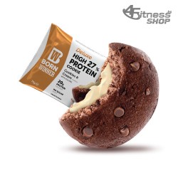 BORN WINNER Deluxe High 27% Protein Cookie Cookies & Cream 75 гр BORN WINNER Deluxe High 27% Protein Cookie Cookies & Cream 75 гр