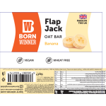 Born Winner Flap Jack Oat Bar Banana 90 гр  на супер цена