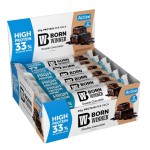 BORN WINNER Active High Protein Bar 33% Double Chocolate 12x60 гр на супер цена