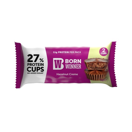 BORN WINNER Protein Cups Hazelnut Creme 12х42 гр на супер цена