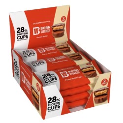 BORN WINNER Protein Wafer Cups Peanut Butter 12x42 гр