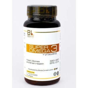 BodyLive Super Omega 3 + Vitamin E 60 гел капсули BodyLive Super Omega 3 + Vitamin E 60 гел капсули