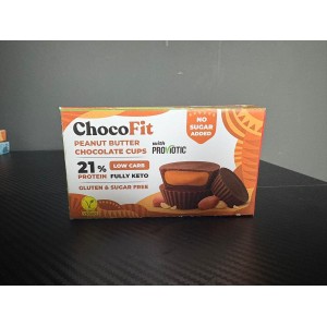 Choco Fit Peanut Butter Chocolate Cups 22% protein 33 гр (3x11)