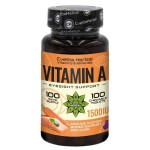 Cvetita Herbal Vitamin A – Витамин А 1500 IU / 100 дъвчащи таблетки на супер цена
