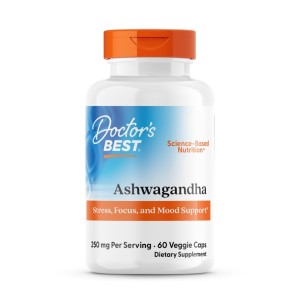 Doctor's Best Ashwagandha Featuring Sensoril 125 мг / 60 капсули