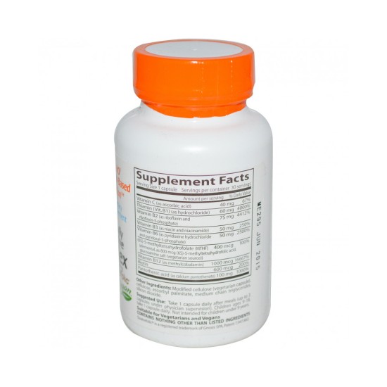 Doctor's Best Fully Active B Complex 30 капсули на супер цена
