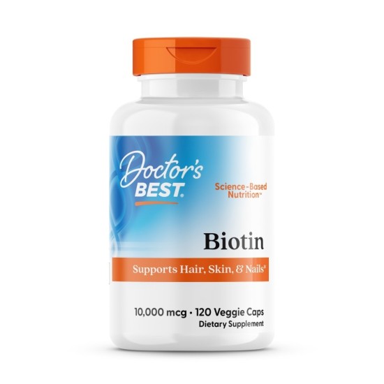 Doctor's Best Biotin 5000 мкг / 120 капсули на супер цена
