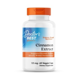 Doctor's Best Cinnamon Extract 125 мг / 60 капсули