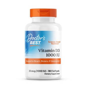 Doctor's Best Vitamin D3 1000 IU / 180 гел капсули