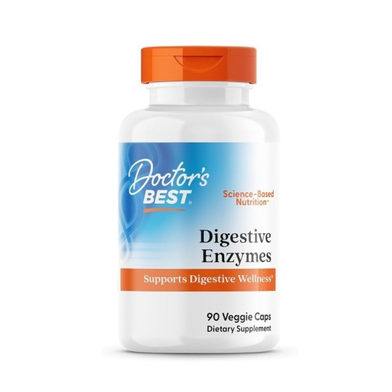 Doctor's Best Digestive Enzymes 90 капсули на супер цена