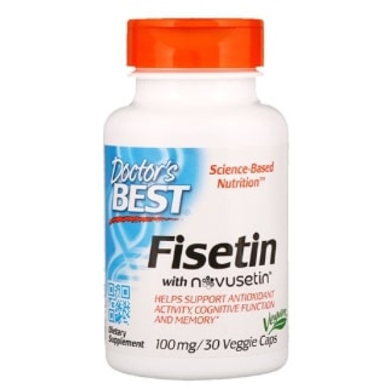Doctor's Best Fisetin 100 мг / 30 капсули на супер цена