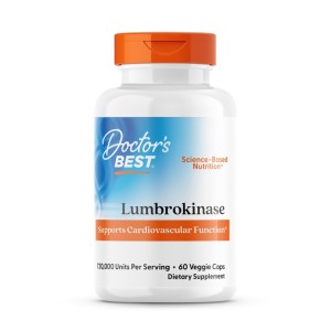 Doctor's Best Lumbrokinase 20 мг / 60 капсули Doctor's Best Lumbrokinase 20 мг / 60 капсули