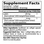 Doctor's Best Lutein 20 мг / 60 гел капсули на супер цена