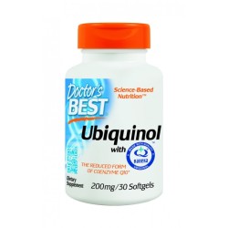 Doctor's Best Ubiquinol Kaneka QH 200 мг / 30 гел капсули