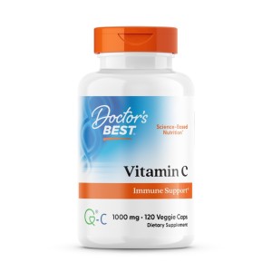 Doctor's Best Vitamin C + Quali™ C 1000 мг / 120 капсули