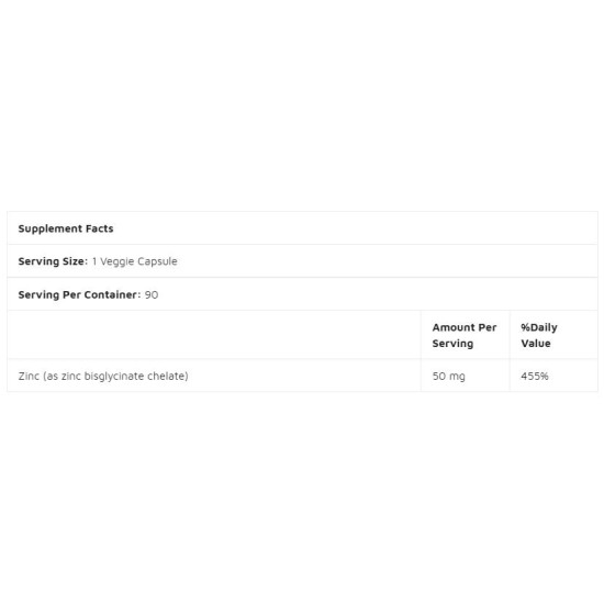 Doctor's Best High Absorption Zinc Bisglycinate 50 мг | 100% Chelated 90 капсули на изгодни цени Doctor's Best High Absorption Zinc Bisglycinate 50 мг | 100% Chelated 90 капсули на супер цена