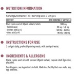 Dorian Yates Nutrition DY Life Black Cumin Oil 500 мг / 60 гел капсули на супер цена