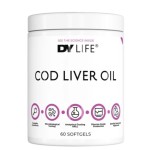 Dorian Yates Nutrition DY Life Cod Liver Oil 408.8 мг | with Vitamin A & D3 60 гел капсули на супер цена