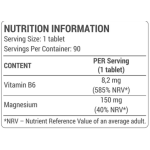Dorian Yates Nutrition Organic Magnesium + B6 - 90 Tabs на изгодни цени Dorian Yates Nutrition Organic Magnesium + B6 - 90 Tabs на супер цена